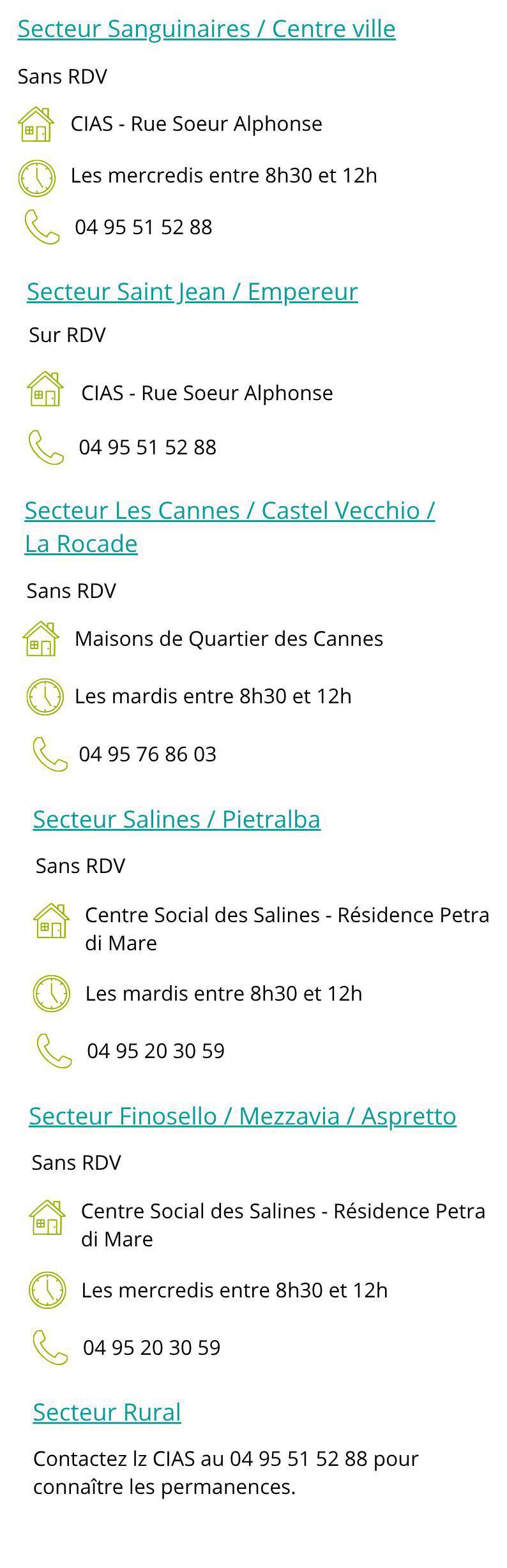 Le Centre intercommunal d’action sociale (CIAS) AJACCIO