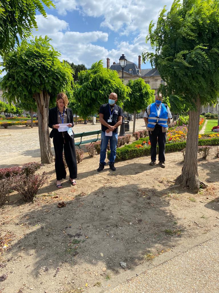 Retour en image 77 ème Commémoration de la Libération de Paris Retour en image 77 ème Commémoration de la Libération de Paris