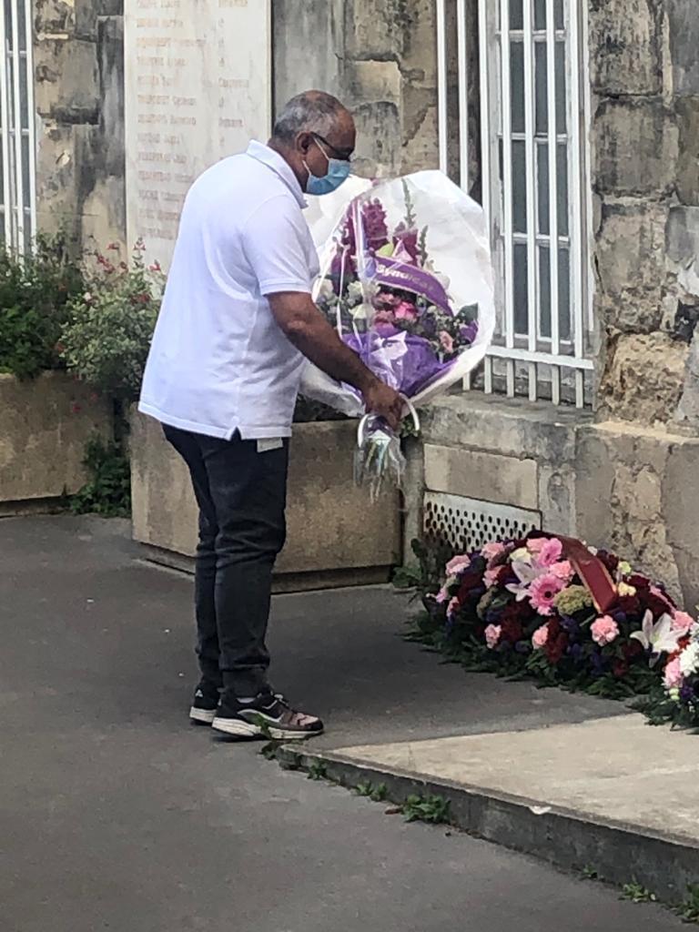 76 ème commémoration de la libération de Paris à Lariboisière ,Fernand Widal et St Louis 76 ème commémoration de la libération de Paris à Lariboisière ,Fernand Widal et St Louis