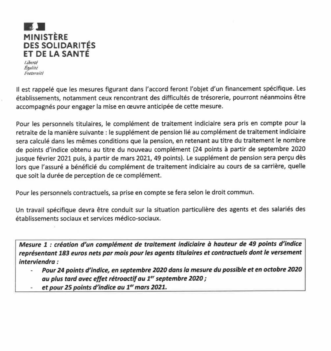 Versement de la première augmentation sera effective plus tôt que prévue !! 