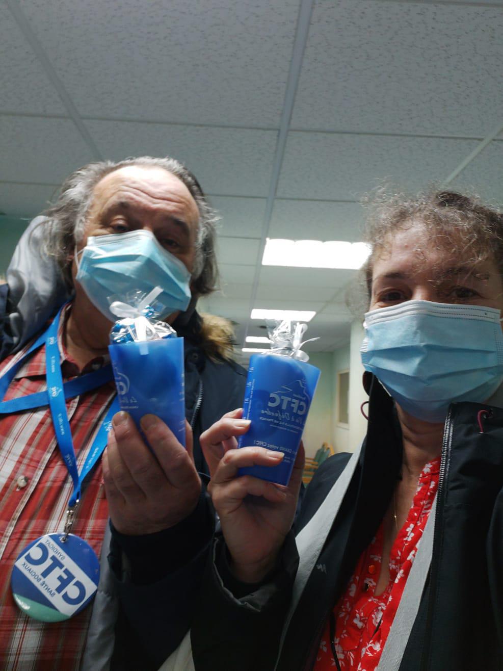 Visite de l’équipe CFTC Trousseau Visite de l’équipe CFTC Trousseau