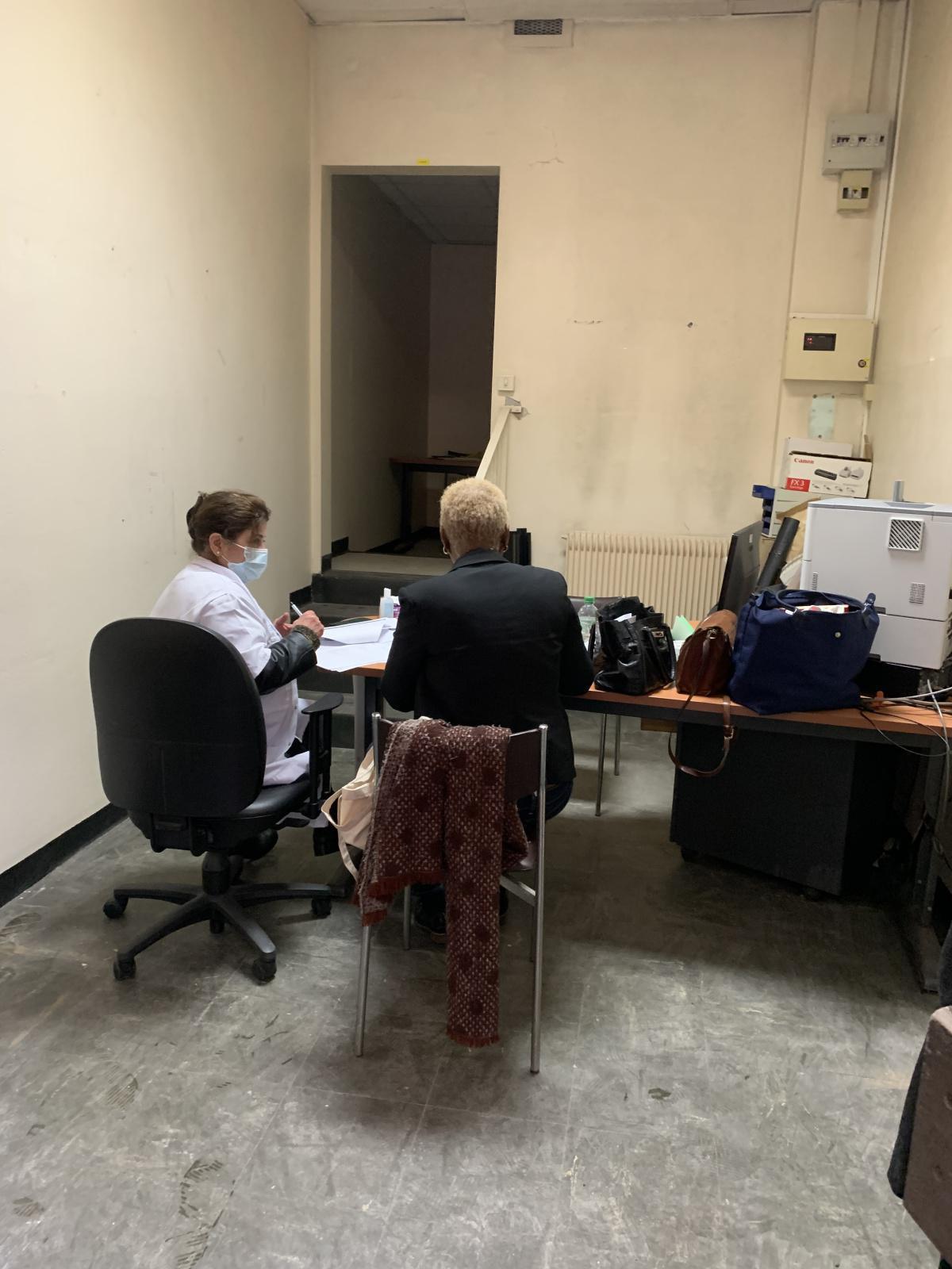 Visite des équipes soignantes de Beaujon Visite des équipes soignantes de Beaujon