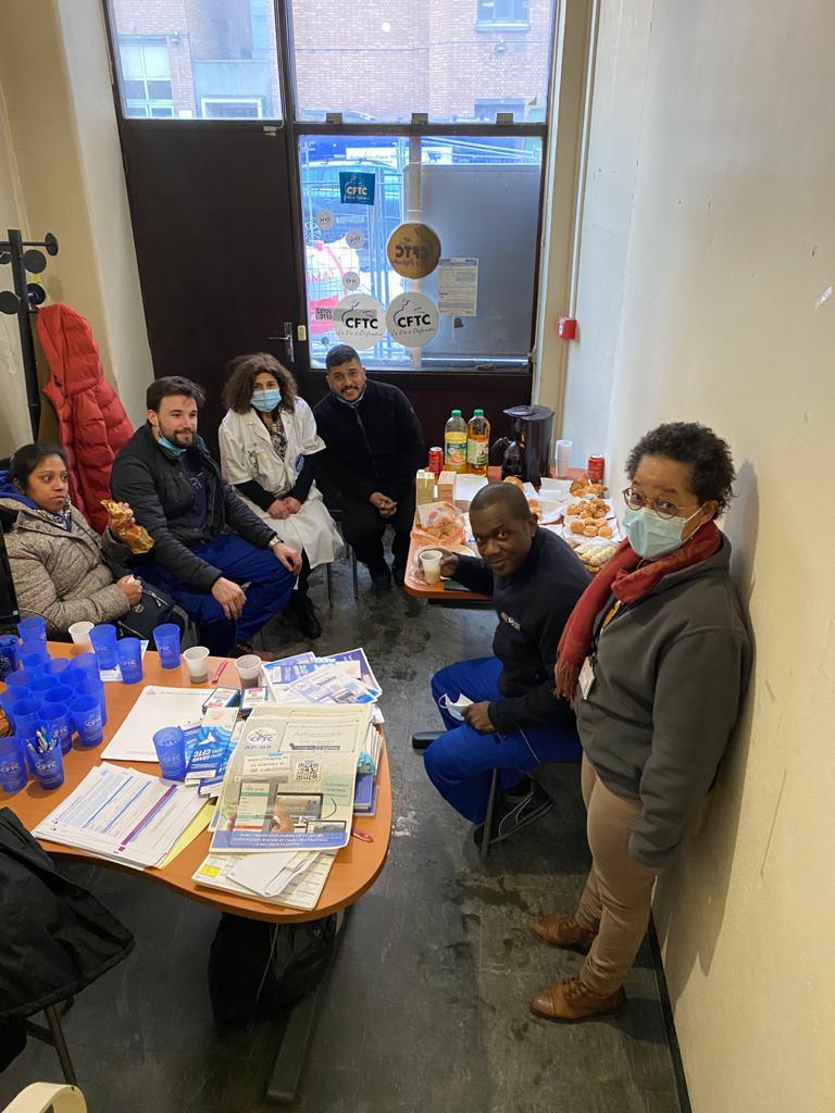 10/02/2021- Rencontre avec le personnel de Beaujon 10/02/2021- Rencontre avec le personnel de Beaujon