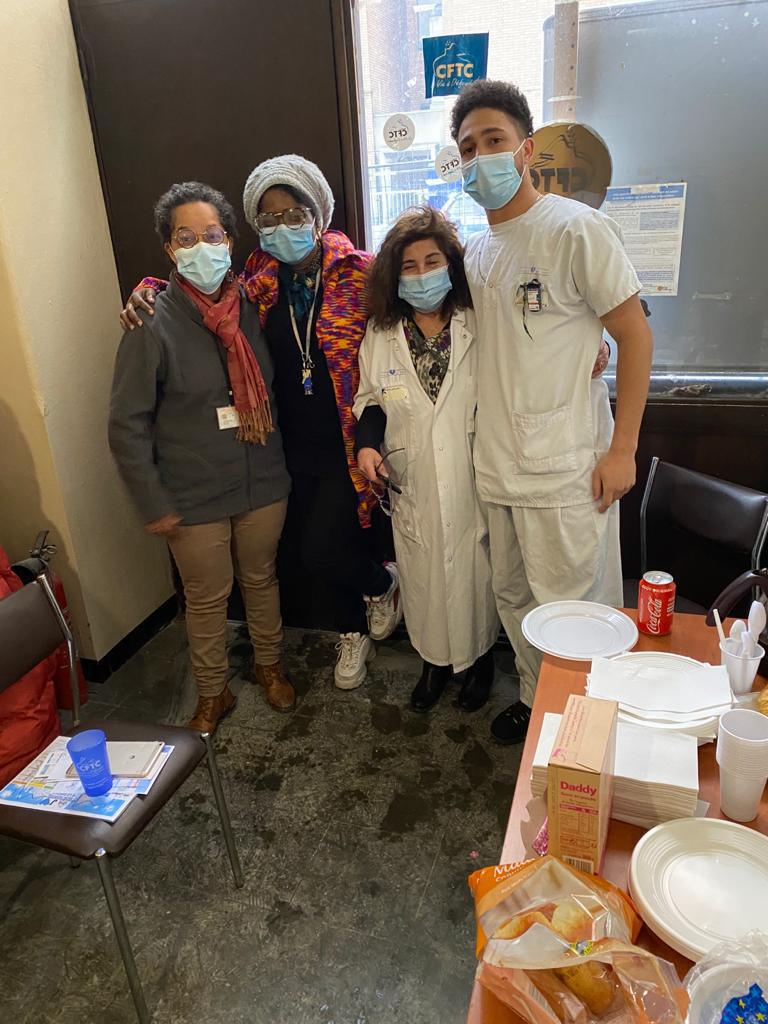 10/02/2021- Rencontre avec le personnel de Beaujon 10/02/2021- Rencontre avec le personnel de Beaujon