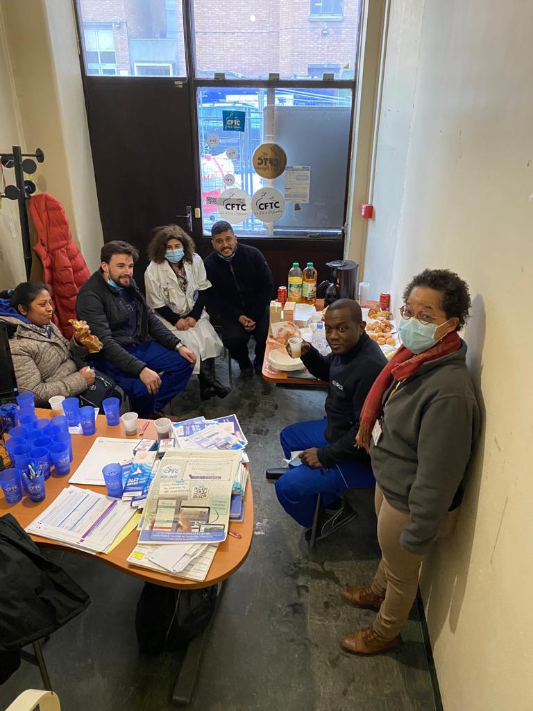 10/02/2021- Rencontre avec le personnel de Beaujon 10/02/2021- Rencontre avec le personnel de Beaujon