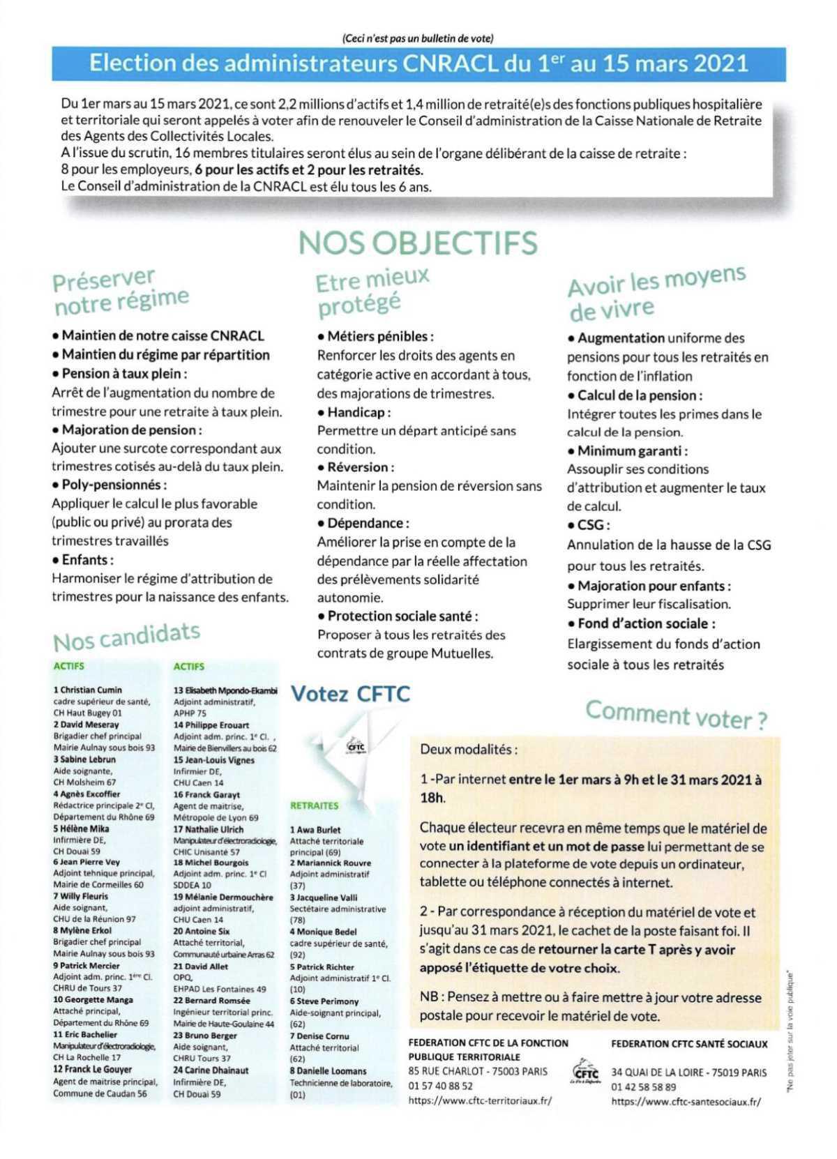 À quoi servent les élections de la CNRACL ? À quoi servent les élections de la CNRACL ?