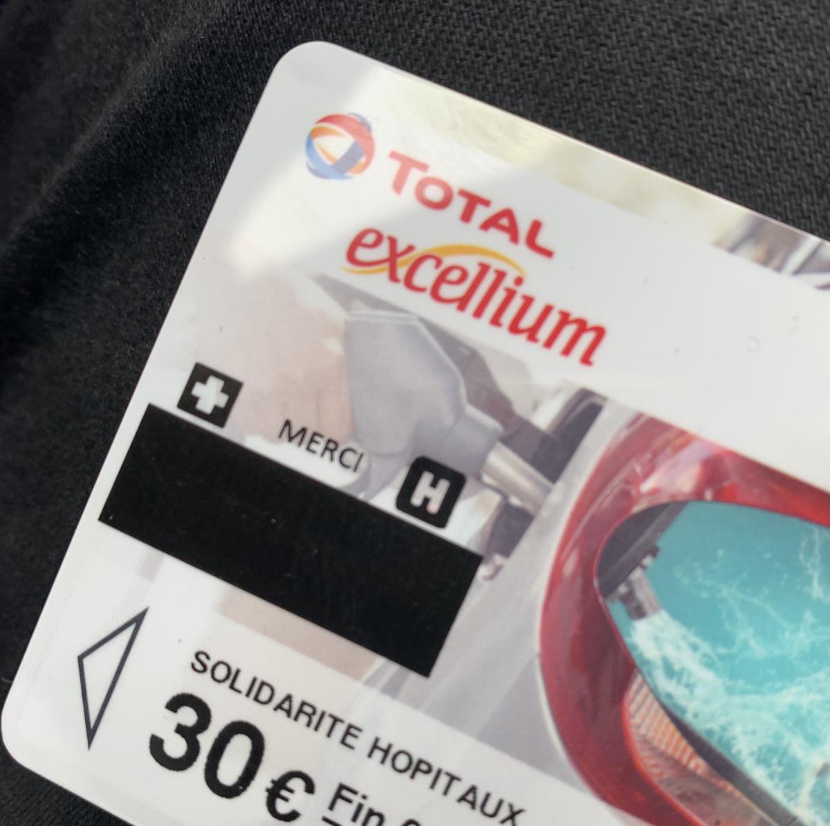 Distribution de carte Total jusqu’à épuisement !  Distribution de carte Total jusqu’à épuisement !