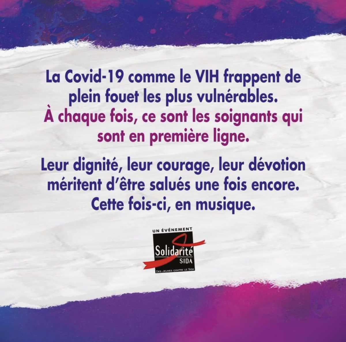 Solidarité soignants : Solidays 4 Juillet venez découvrir Solidarité soignants : Solidays 4 Juillet venez découvrir