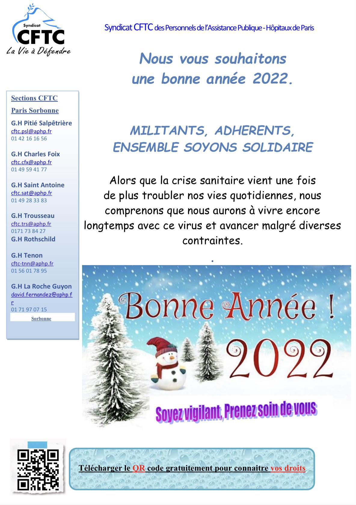 Paris Sorbonne - Nos meilleurs vœux pour 2022 