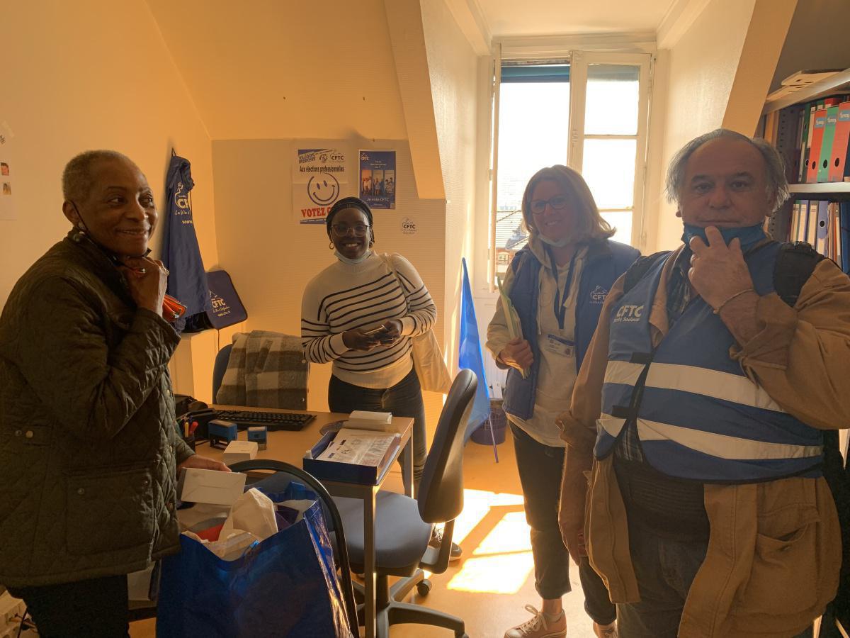 Journée tractage sur Cochin Journée tractage sur Cochin