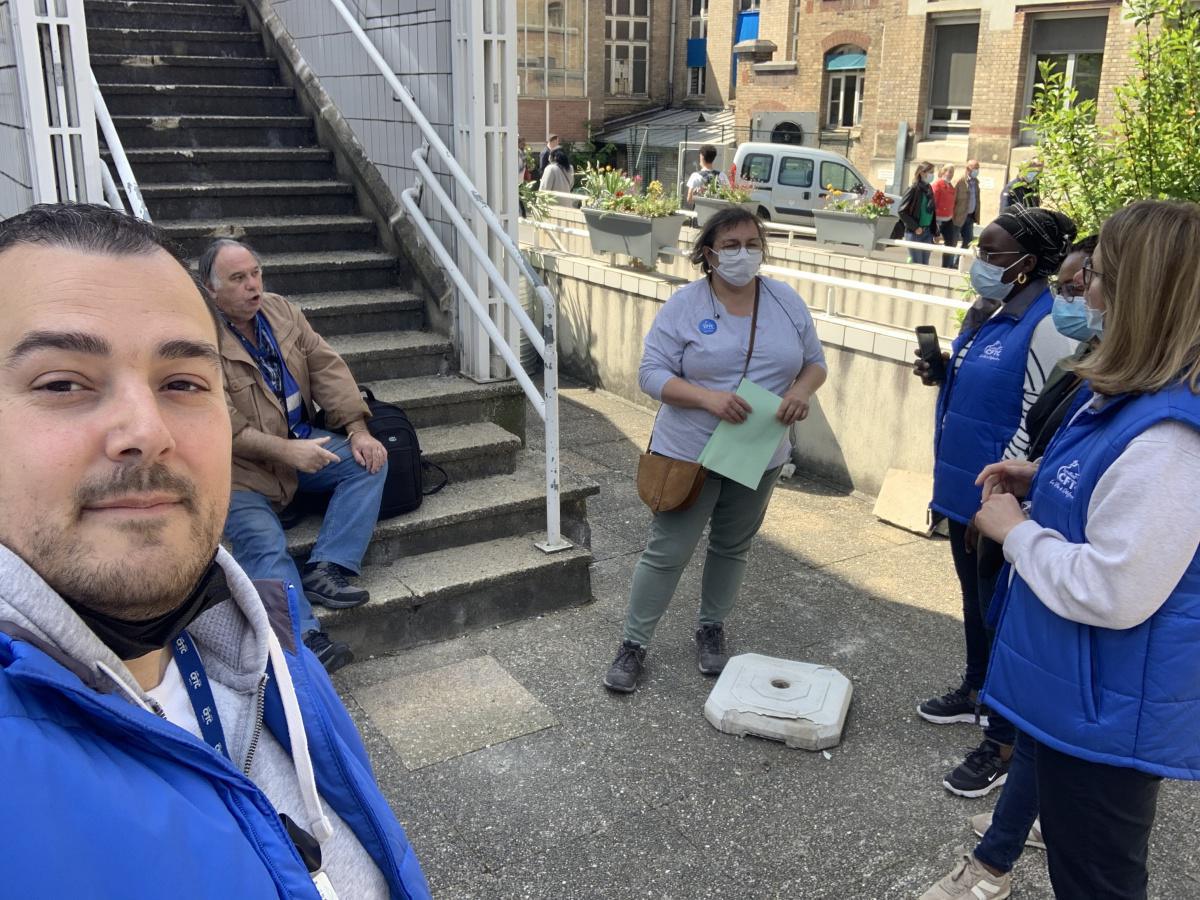 Journée tractage sur Cochin Journée tractage sur Cochin