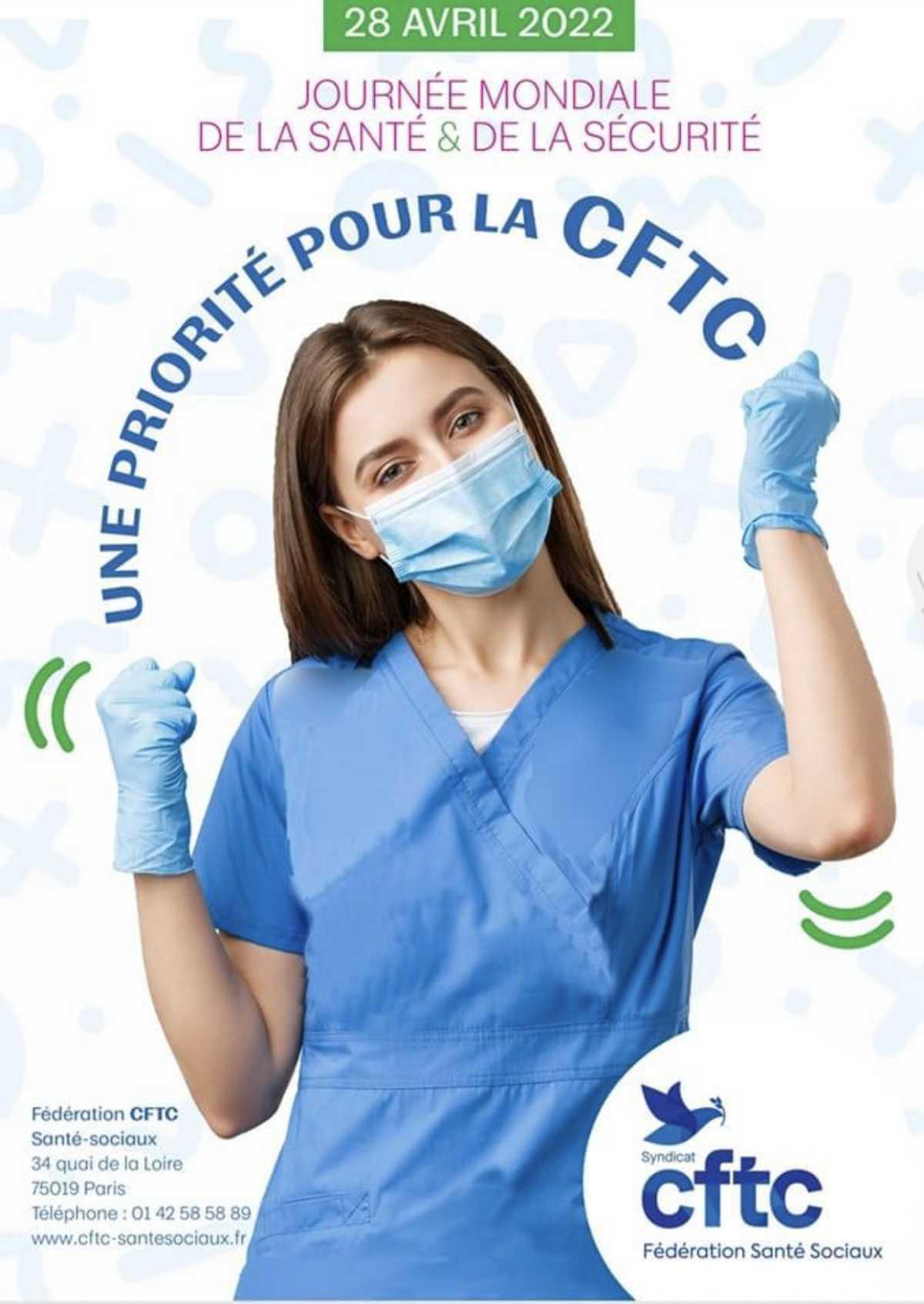 28 Avril - Journée Mondiale de la Santé & de la sécurité. 28 Avril - Journée Mondiale de la Santé & de la sécurité.