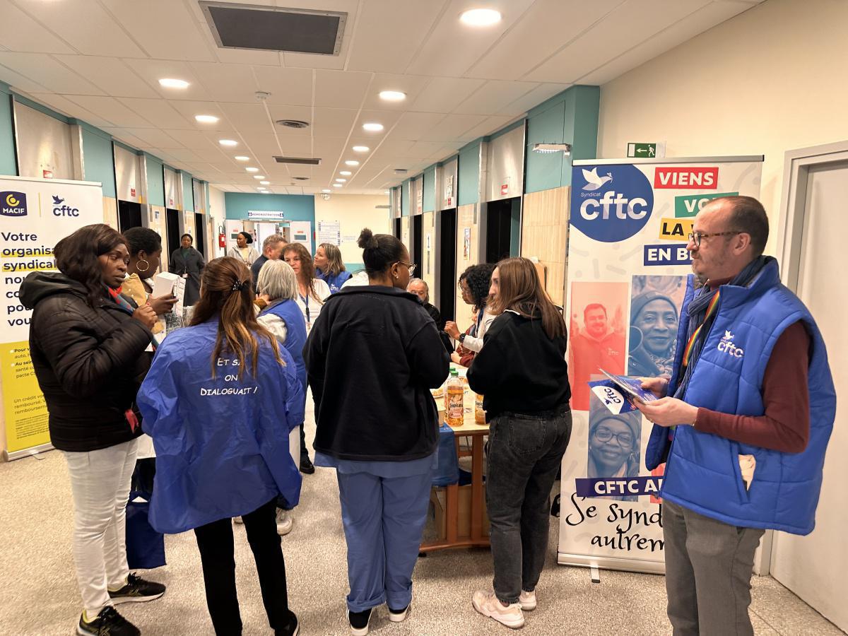 Retour en images sur le point bleu CFTC avec la collaboration de la MACIF 