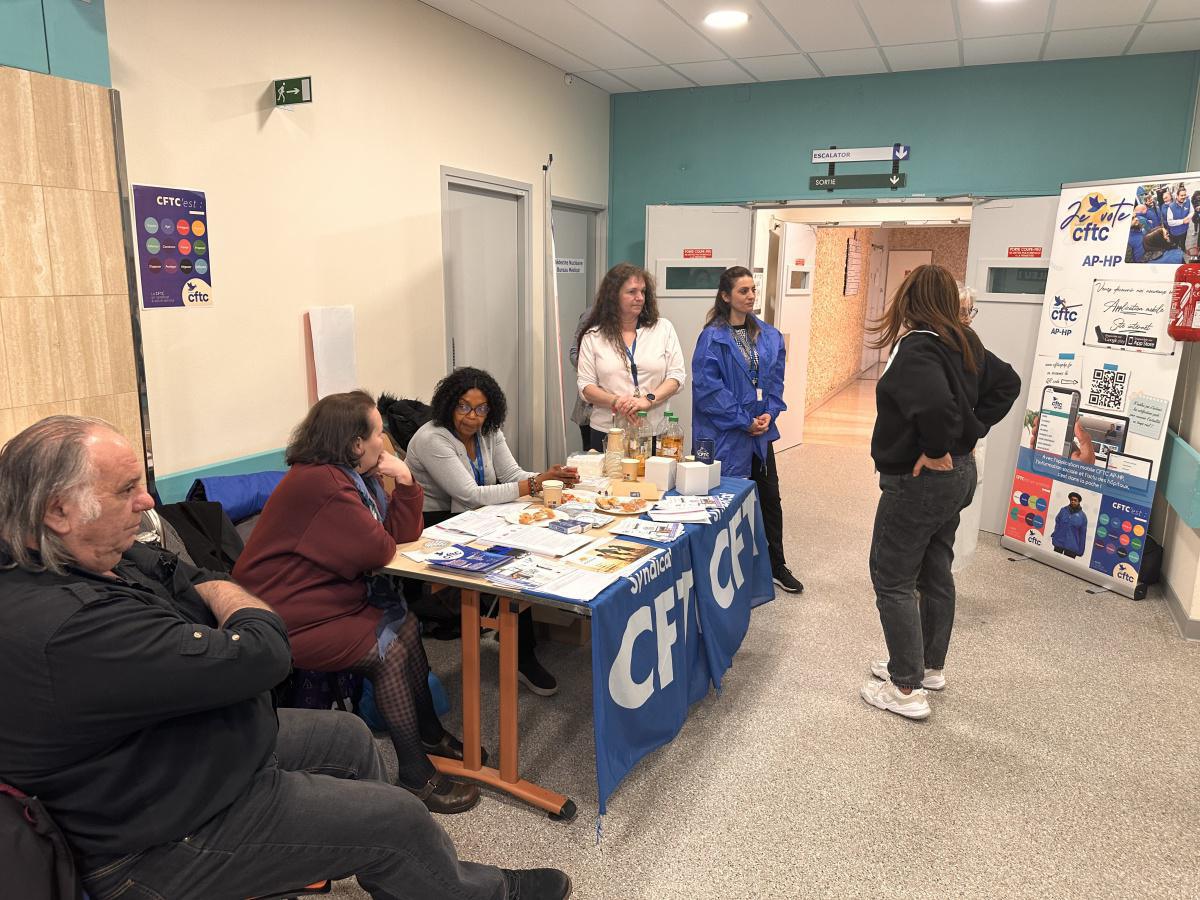 Retour en images sur le point bleu CFTC avec la collaboration de la MACIF  Retour en images sur le point bleu CFTC avec la collaboration de la MACIF