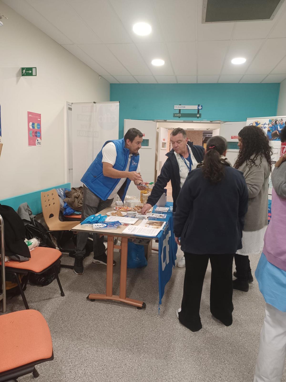 Retour en images sur le point bleu CFTC avec la collaboration de la MACIF  Retour en images sur le point bleu CFTC avec la collaboration de la MACIF