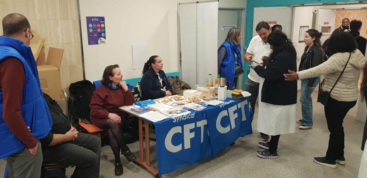 Retour en images sur le point bleu CFTC avec la collaboration de la MACIF  Retour en images sur le point bleu CFTC avec la collaboration de la MACIF