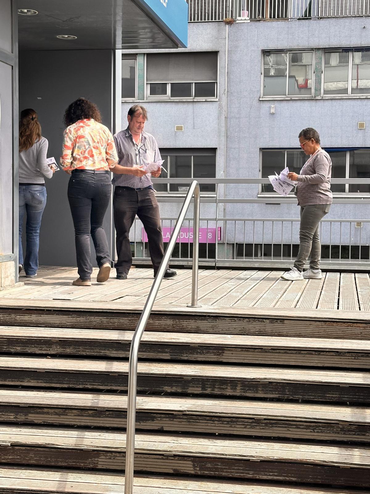 Point bleu CFTC avec la participation de la Macif sur Trousseau Point bleu CFTC avec la participation de la Macif sur Trousseau