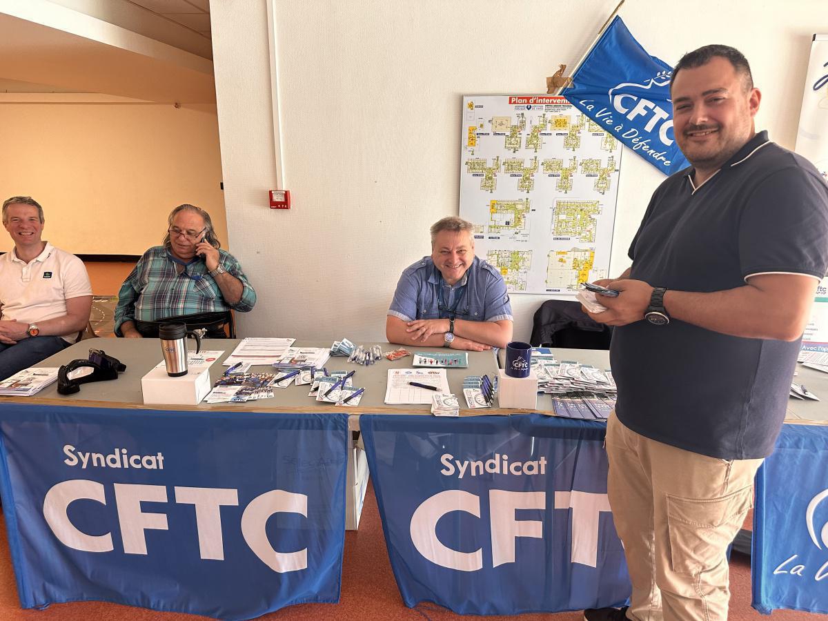 Point bleu CFTC avec la participation de la Macif sur Trousseau Point bleu CFTC avec la participation de la Macif sur Trousseau