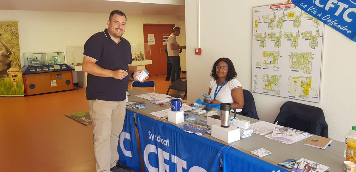 Point bleu CFTC avec la participation de la Macif sur Trousseau Point bleu CFTC avec la participation de la Macif sur Trousseau
