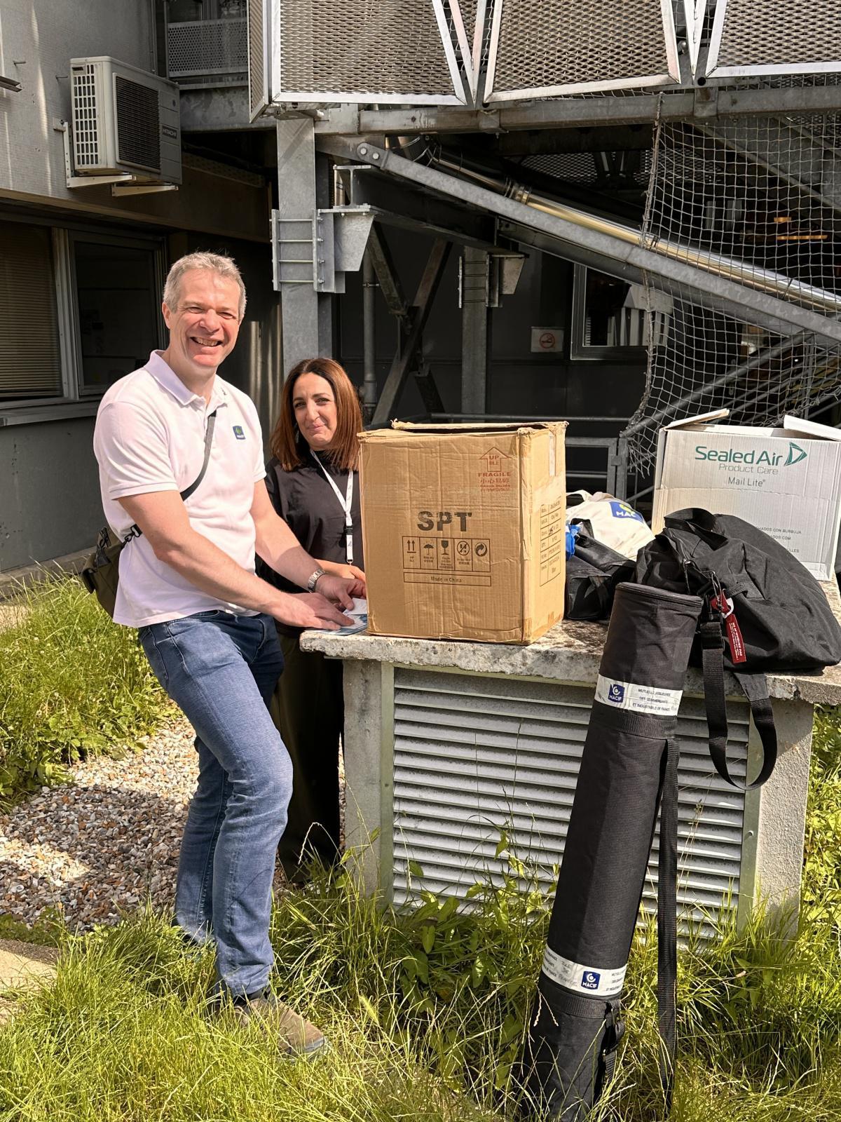 Point bleu CFTC avec la participation de la Macif sur Trousseau Point bleu CFTC avec la participation de la Macif sur Trousseau
