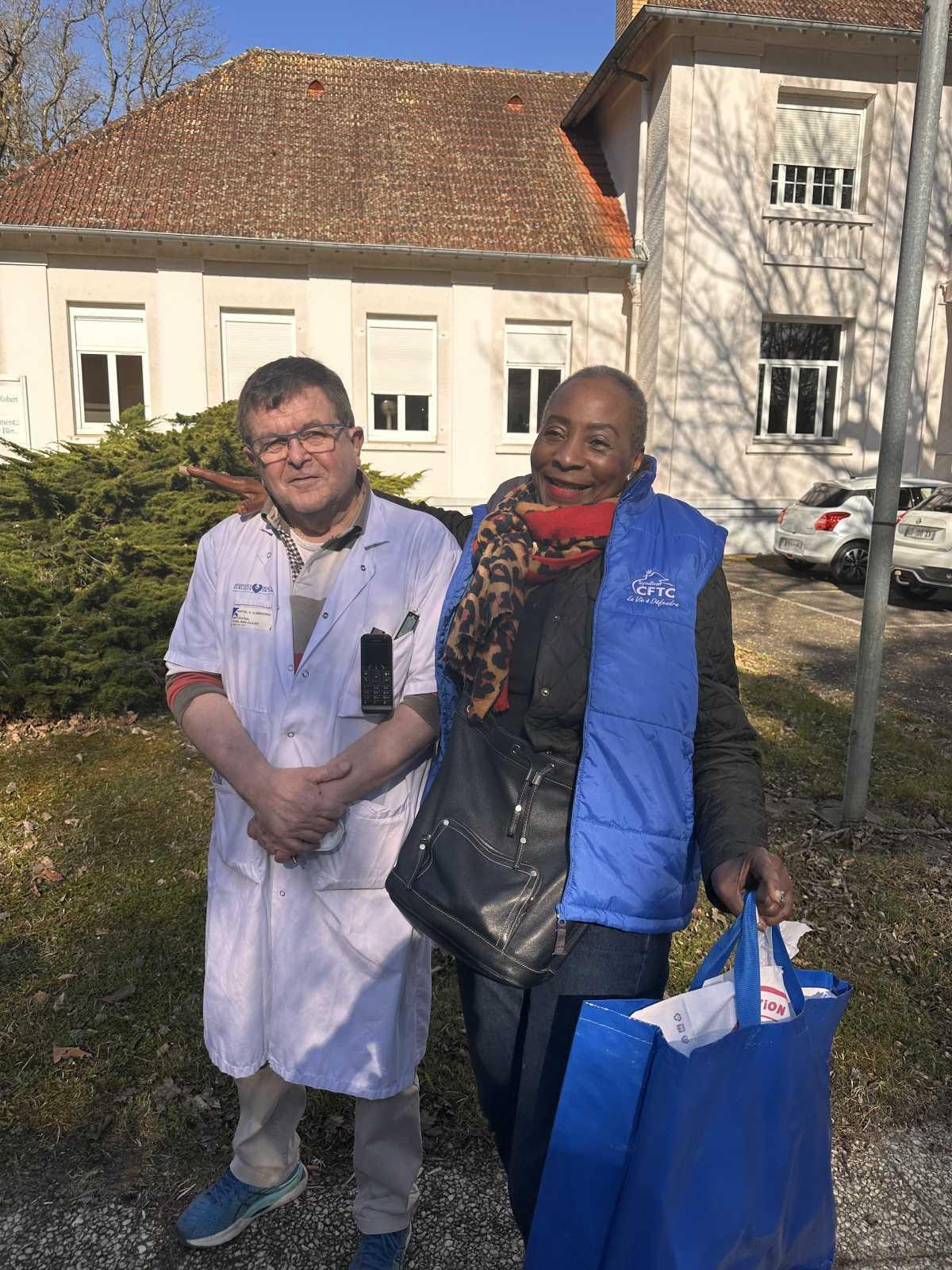 Visite et point Bleu à Georges Clemenceau Visite et point Bleu à Georges Clemenceau