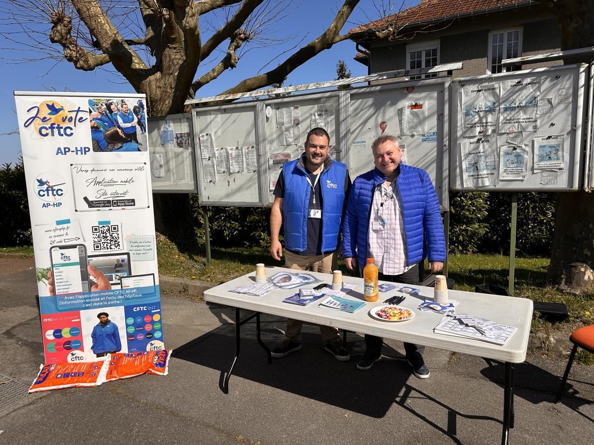 Visite et point Bleu à Georges Clemenceau Visite et point Bleu à Georges Clemenceau