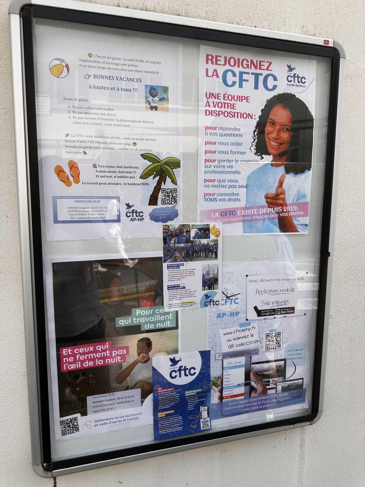 Visite du personnel hospitalier de l’hôpital Marin d’hendaye 
