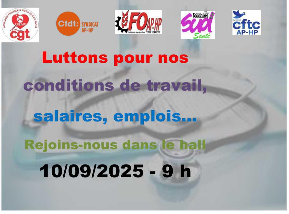 Assemblée générale intersyndicale Assemblée générale intersyndicale