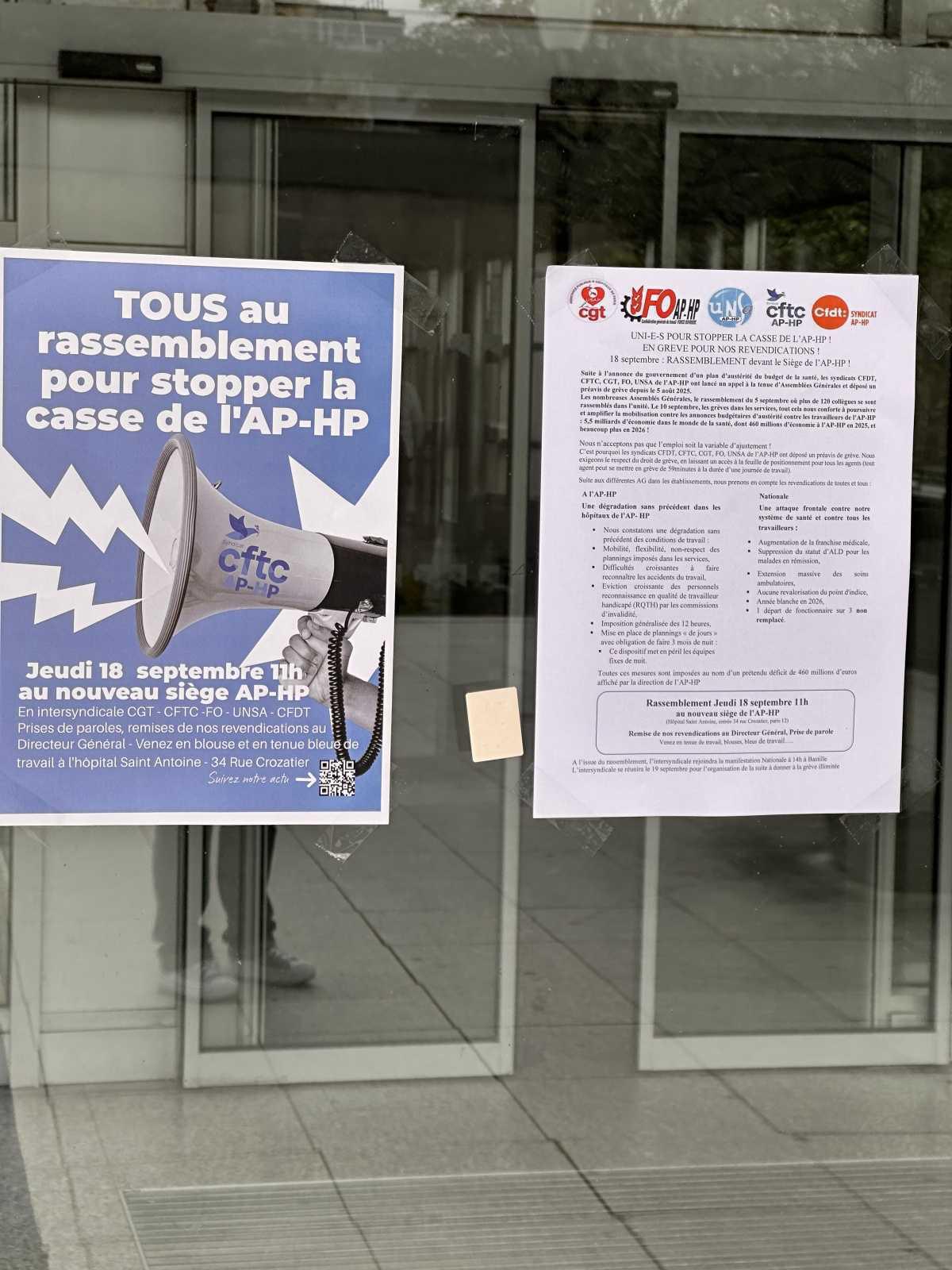 TOUS au rassemblement pour stopper la casse de l’AP-HP