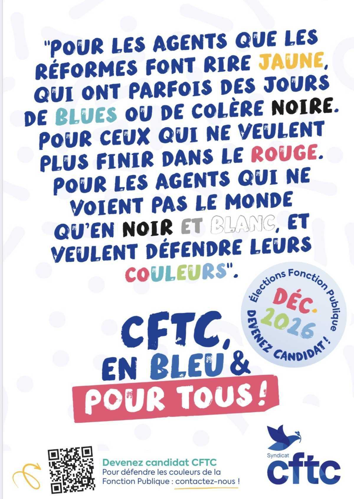 Agents de l’APHP fin 2026 VOTEZ pour la CFTC AP-HP