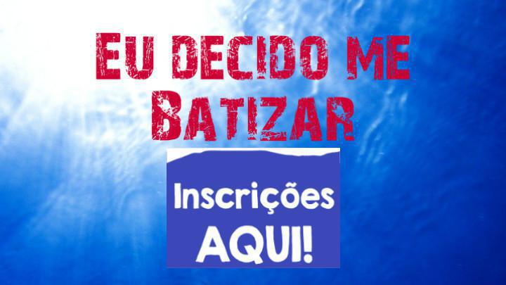 Batismo nas aguas