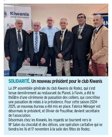 Article de Centre Presse du 28 octobre