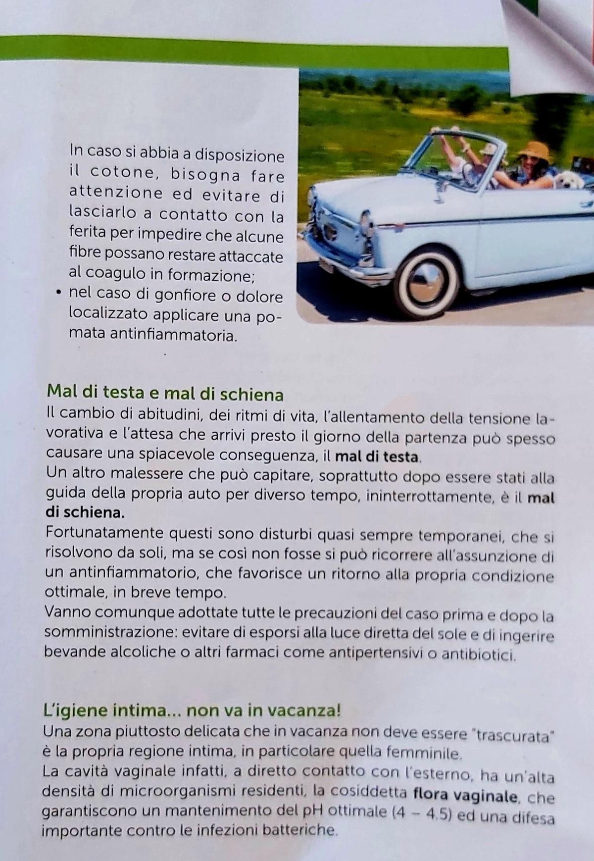 KIT DEL VACANZIERE farmacia santa viola 
