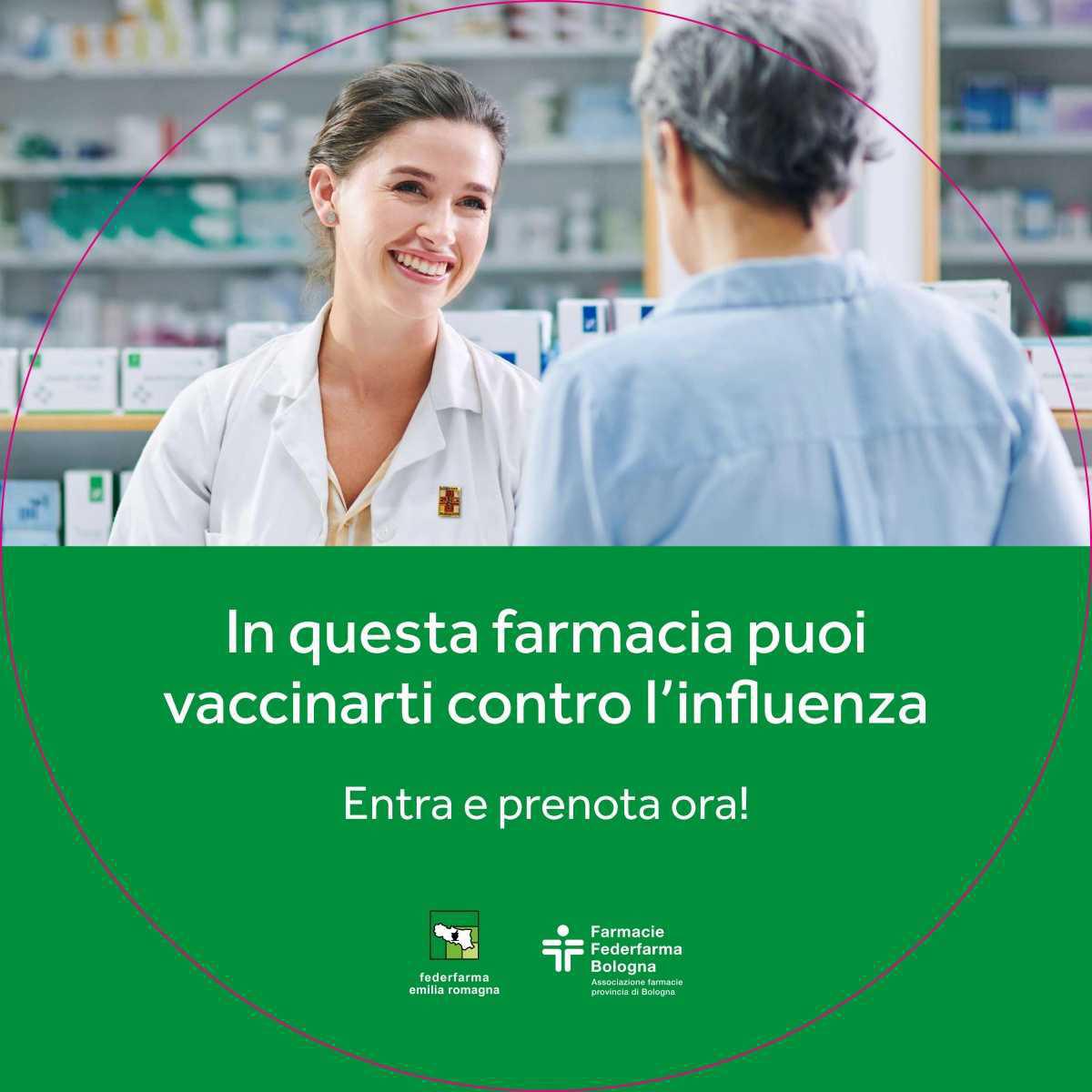 Vaccinazioni 2025-26 Farmacia Santa Viola snc -Bologna 