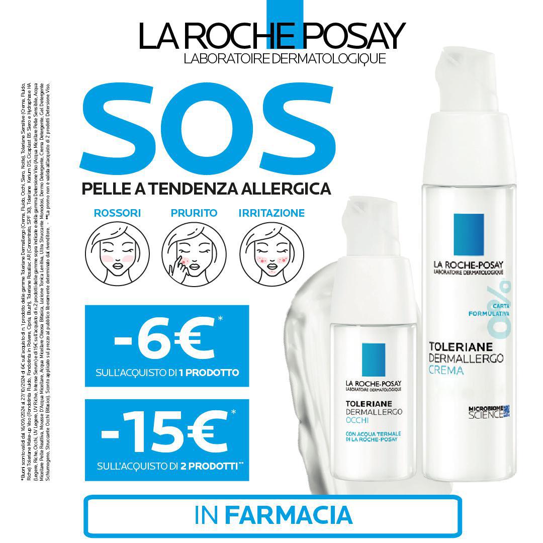 Promo SOS pelle La Roche Posay