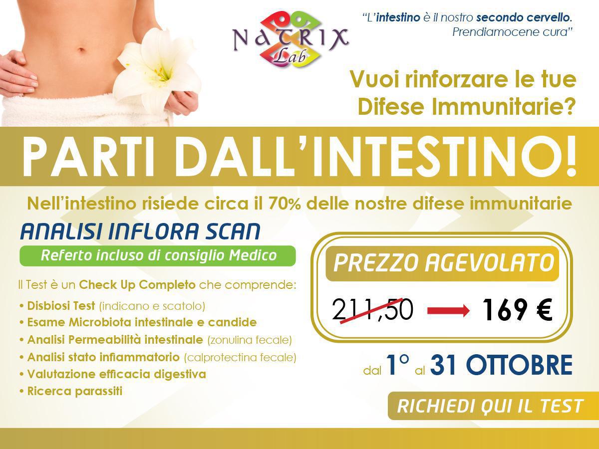 Campagna Benessere Intestinale NatrixLab 