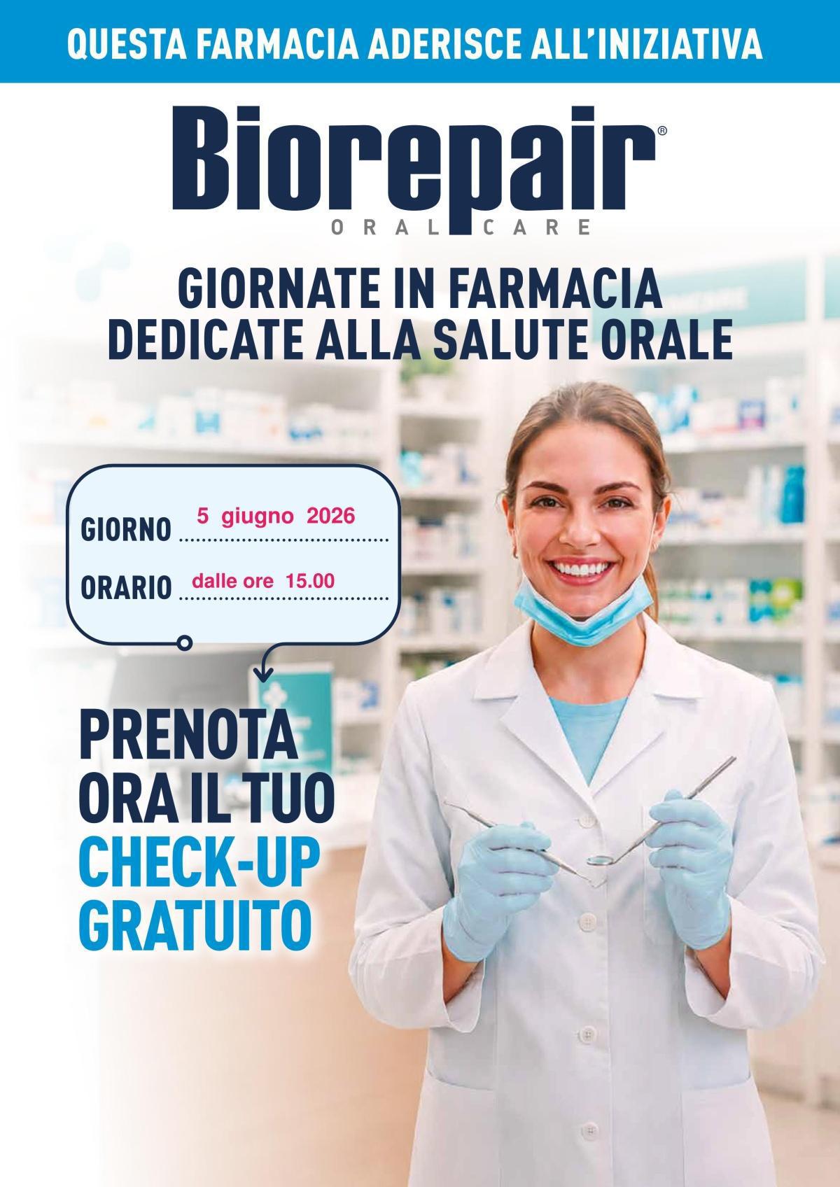 5/6/26 GIORNATA SALUTE ORALE -farmacia SantaViola 
