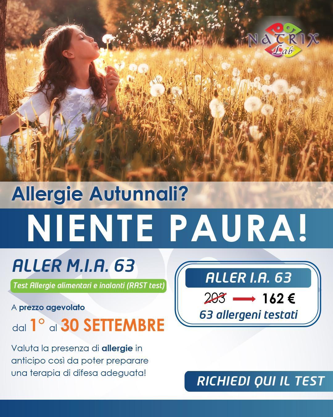 Capagna Allergie Autunnali | NatrixLab Capagna Allergie Autunnali | NatrixLab
