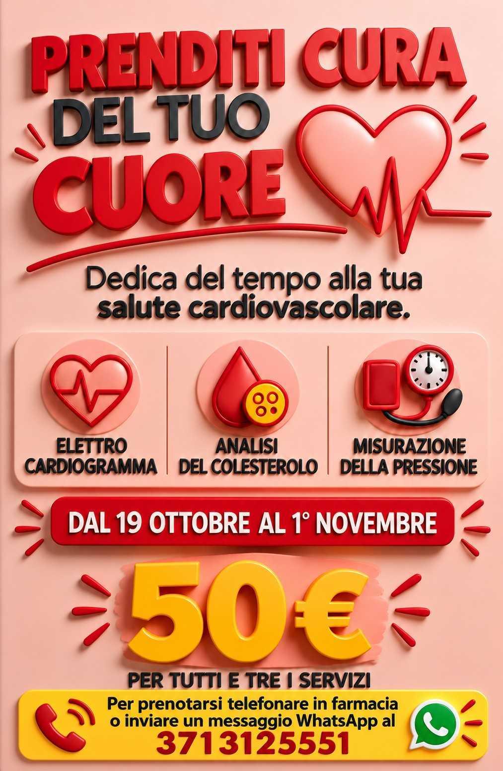 Prenditi cura del tuo cuore-Farmacia Santa Viola snc