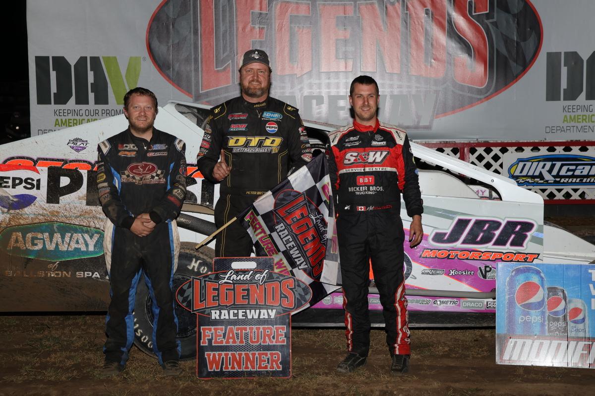 Britten Bags 1st Big-Block Win In Back-Up Britten Bags 1st Big-Block Win In Back-Up