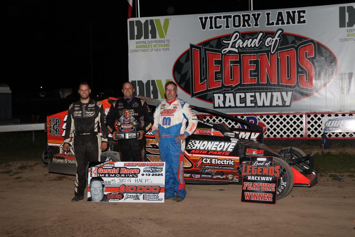 Haers Captures 'The Gerald' In Seventh Try, McPherson Scores GHM Sportsman Victory