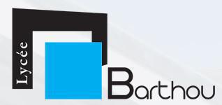Nouveautés 2020 en Première générale à Barthou