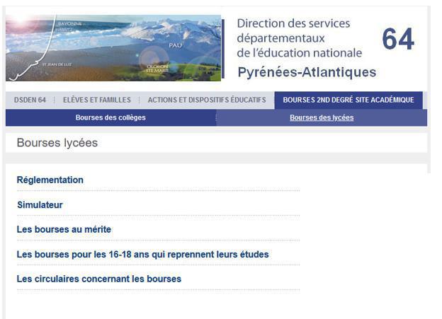 Bourses nationales d'étude du second degré de lycée (mise à jour du 06/04/2021) Bourses nationales d'étude du second degré de lycée (mise à jour du 06/04/2021)