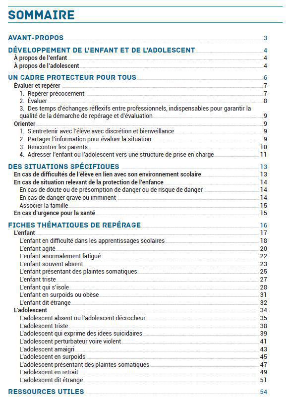 Repérage, orientation et prise en charge des élèves en situation de stress, de détresse psychologique ou en danger Repérage, orientation et prise en charge des élèves en situation de stress, de détresse psychologique ou en danger