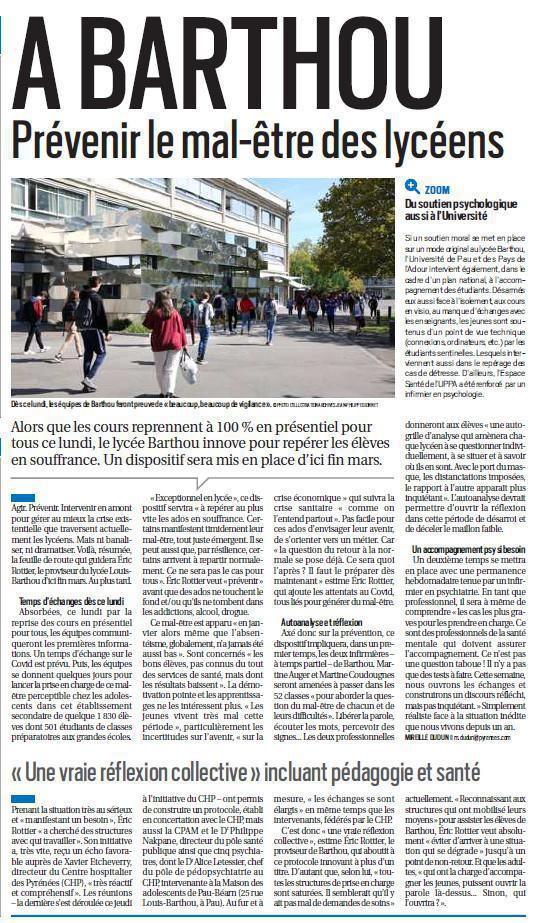 Repérage, orientation et prise en charge des élèves en situation de stress, de détresse psychologique ou en danger Repérage, orientation et prise en charge des élèves en situation de stress, de détresse psychologique ou en danger