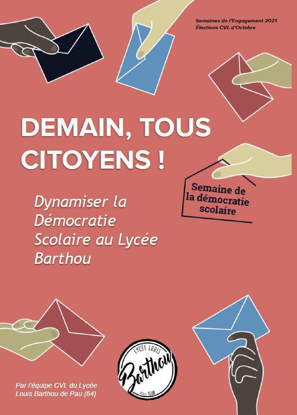 En octobre 2021, les Semaines de l'Engagement - Demain, Tous Citoyens ! En octobre 2021, les Semaines de l'Engagement - Demain, Tous Citoyens !