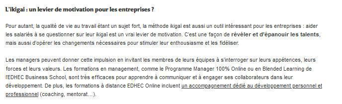 Ouverture d'un atelier d'ikigaï en partenariat avec l'ESC Pau