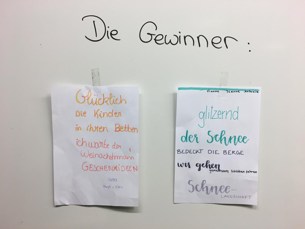 Pour garder encore quelques jours l'esprit de Noël... Contribution des 2des ABIBAC Pour garder encore quelques jours l'esprit de Noël... Contribution des 2des ABIBAC