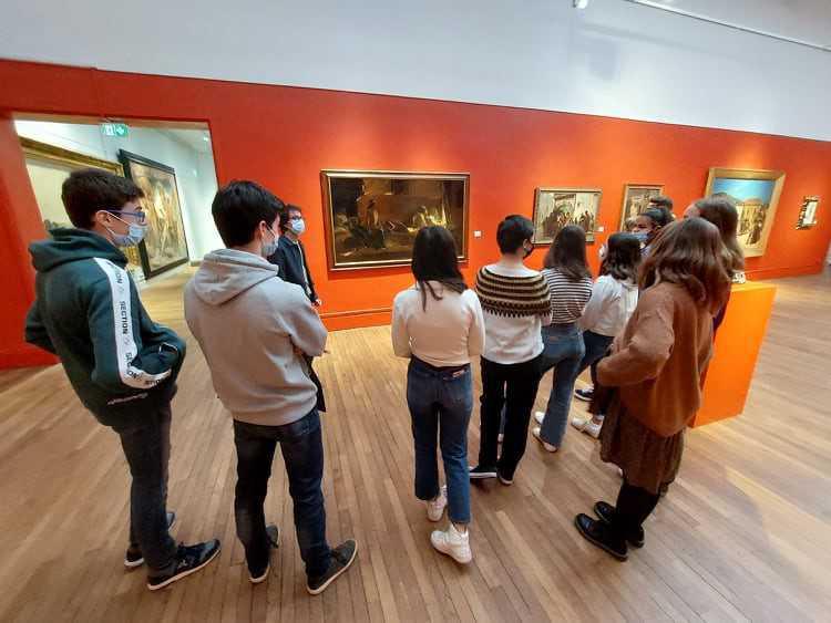 Die 1ère Abibac im "Musée des Beaux-Arts" Die 1ère Abibac im "Musée des Beaux-Arts"