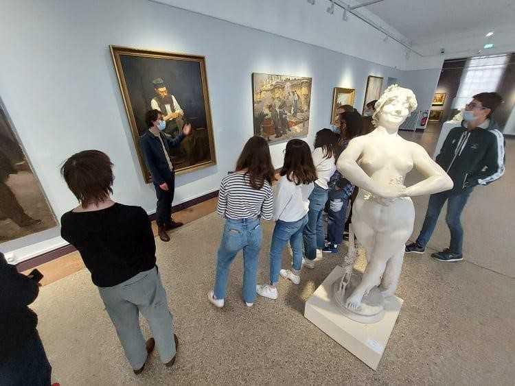 Die 1ère Abibac im "Musée des Beaux-Arts" Die 1ère Abibac im "Musée des Beaux-Arts"